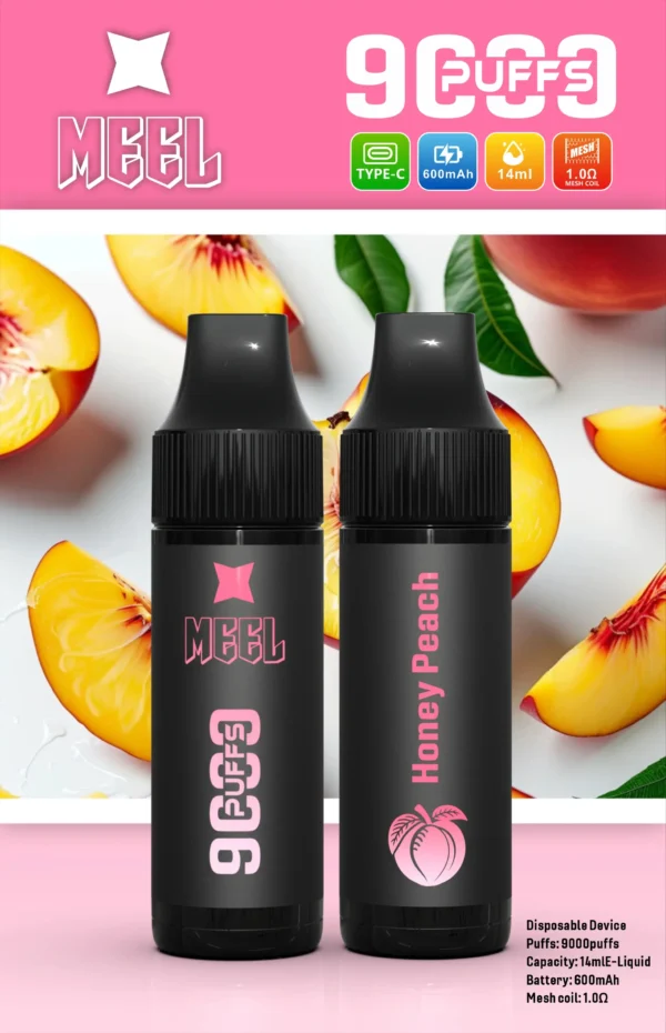 MEEL Marbo 9000口拋棄式電子煙｜14ml 600mAh Mesh霧化 台灣現貨