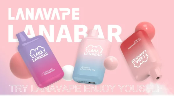 LANA 5000口拋棄式電子煙｜800mAh電池 穩定輸出設計 拋棄式設備 台灣現貨