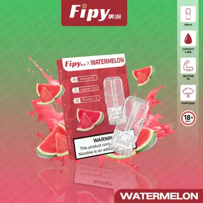 Fipy 果派 一代通用煙彈｜2.2ml 3%尼古丁鹽 水果風味煙彈 一代相容 台灣現貨【買3贈主機】