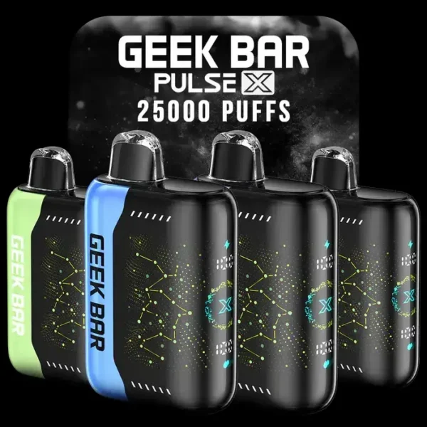 GEEK BAR 星空系列 25000口電子煙｜18ml大容量 5%尼古丁鹽 3D全螢幕 拋棄式電子煙 台灣現貨【買5贈1】