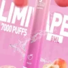 LIMI 7000口拋棄式電子煙｜3.5%尼古丁鹽 650mAh電池 LED發光設計 可充電式 台灣現貨