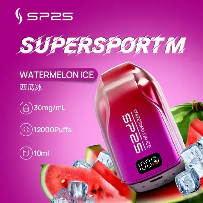 SP2S 歐洲版 12000口升級版電子煙｜10ml大容量 30mg尼古丁鹽 500mAh長效電池 智慧LED顯示 台灣現貨