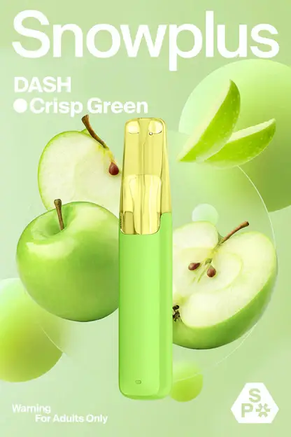 Snowplus DASH 4000口電子煙｜7.5ml大容量 3%尼古丁鹽 拋棄式電子煙 台灣現貨