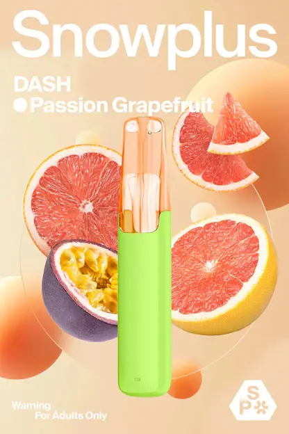Snowplus DASH 4000口電子煙｜7.5ml大容量 3%尼古丁鹽 拋棄式電子煙 台灣現貨