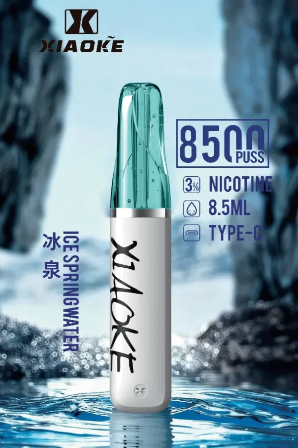 88d553d13956e6754a48a6a234a5ac4e.jpg XIAOKE 梟客 8500口拋棄式電子煙|3%尼古丁鹽配比 8.5ml儲油容量 Type-C充電設計 長效續航 台灣現貨