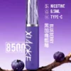 8b2c17ea1d548700b8e9ec2a9e768390.jpg XIAOKE 梟客 8500口拋棄式電子煙|3%尼古丁鹽配比 8.5ml儲油容量 Type-C充電設計 長效續航 台灣現貨